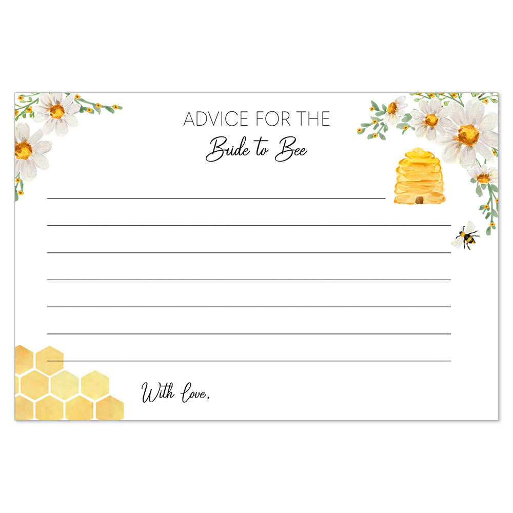 Bride to Bee Advice for the Bride Card
