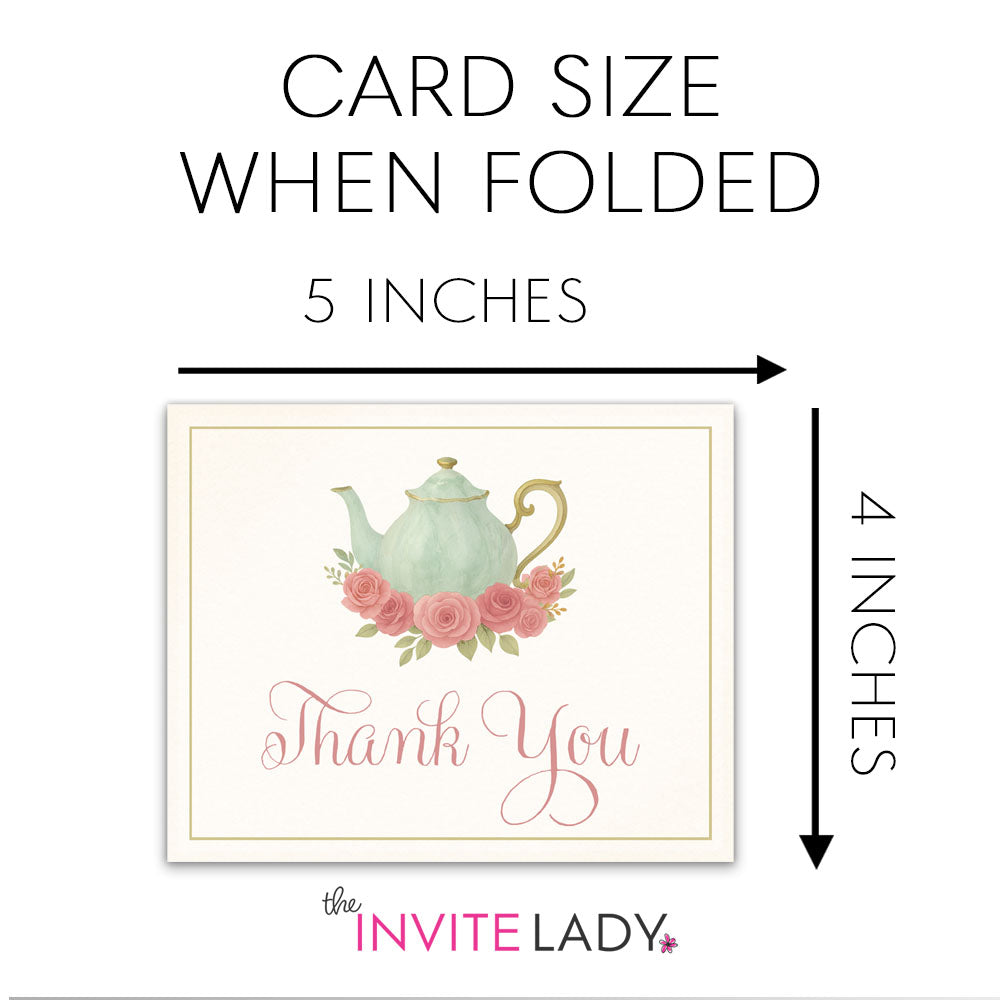 Bridal Tea Thank You Card