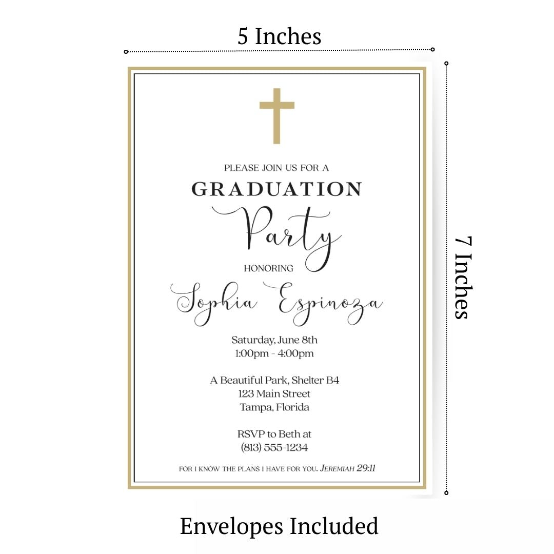 Christian Graduation Party 2026 Announcement