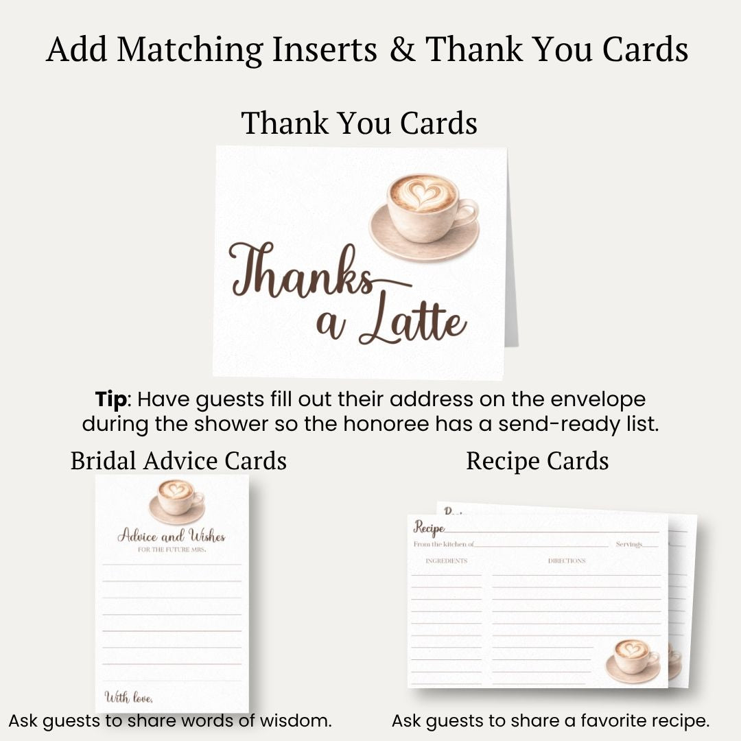 Love is Brewing Bridal Shower Invitation