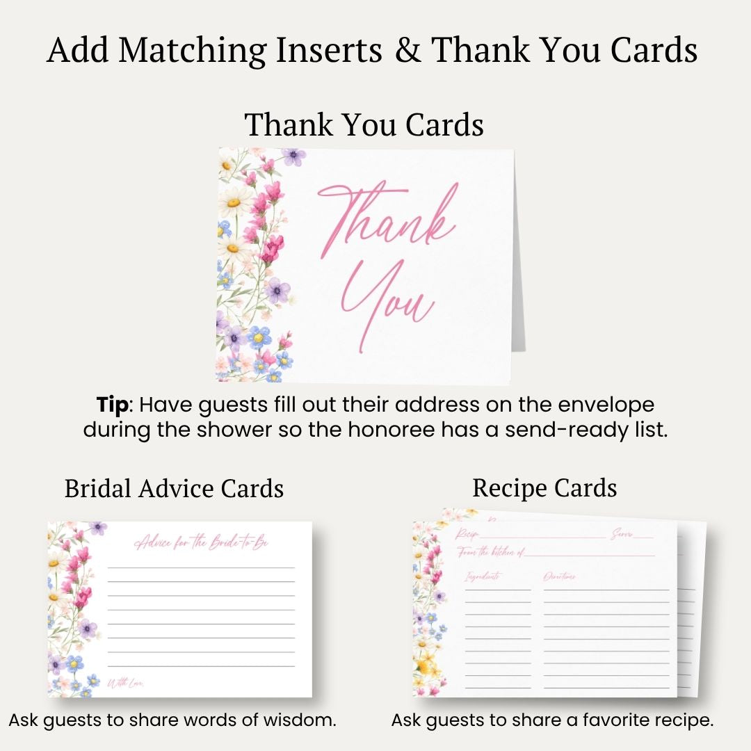 Love is in Bloom Bridal Shower Invitation