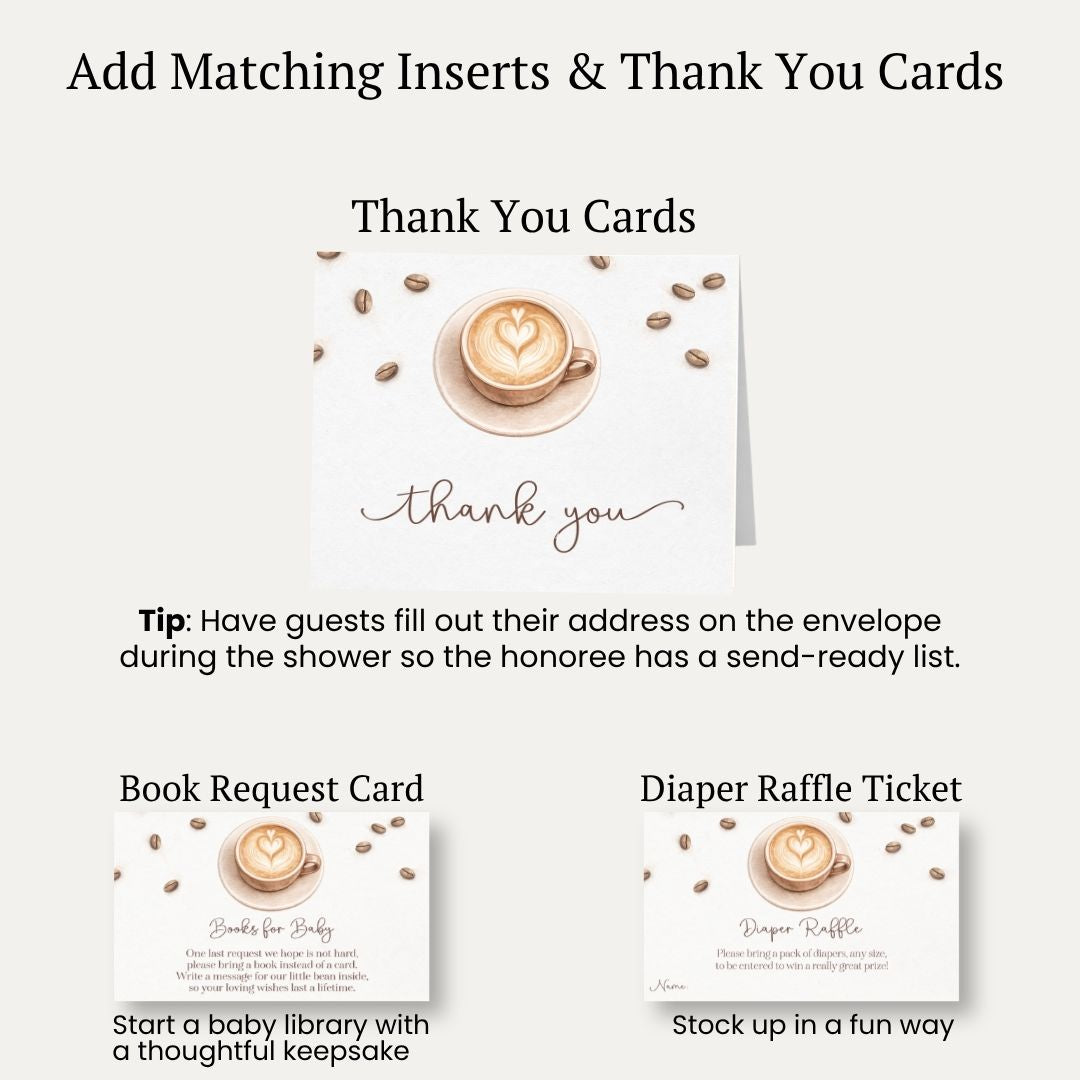 A Baby Is Brewing Shower Invitation