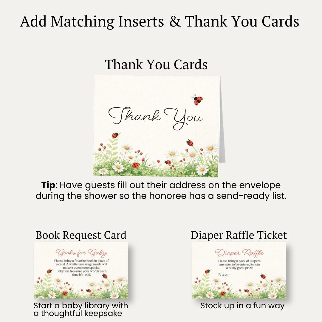 A Little Lady Baby Shower Invitation