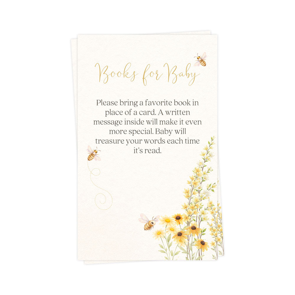 Honey Bee Bring a Book Insert