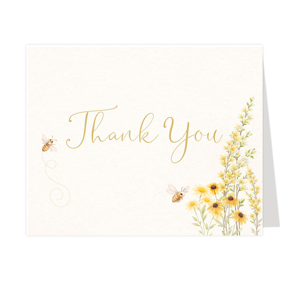 Honey Bee Thank You Card
