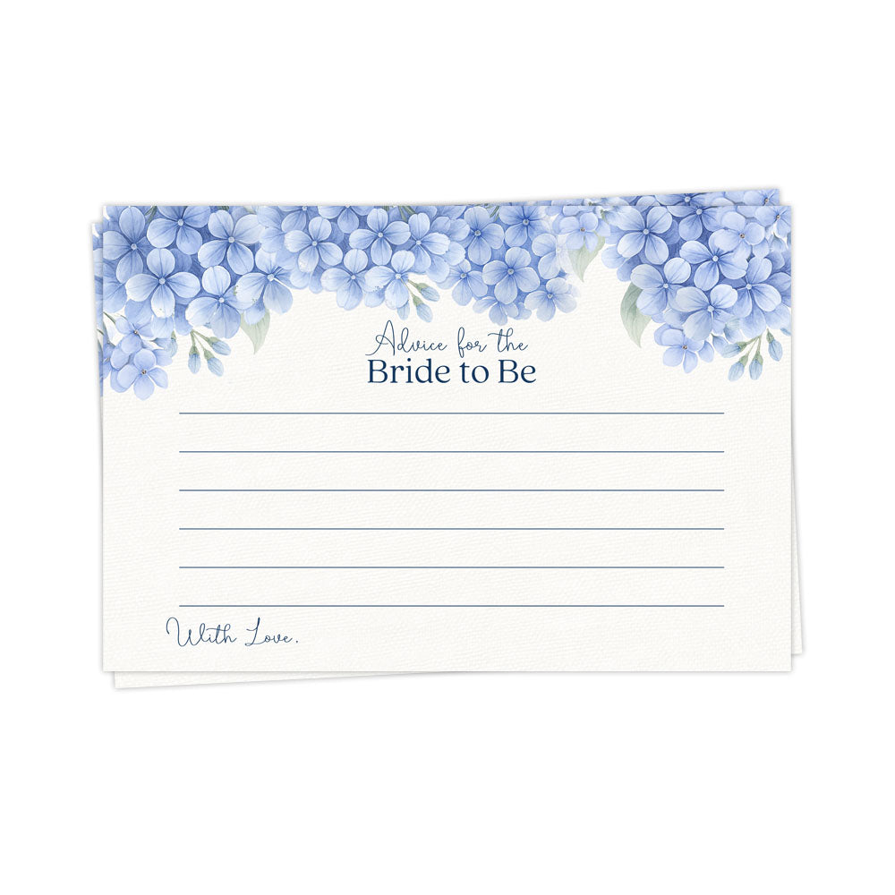 Hydrangea Advice for the Bride Card