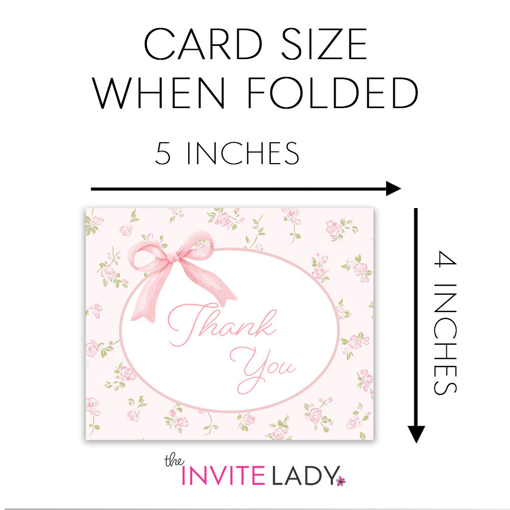 She's Tying the Knot Thank You Card