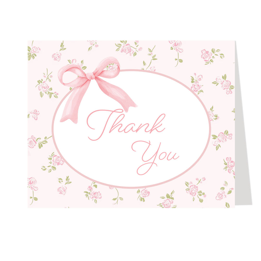 She's Tying the Knot Thank You Card
