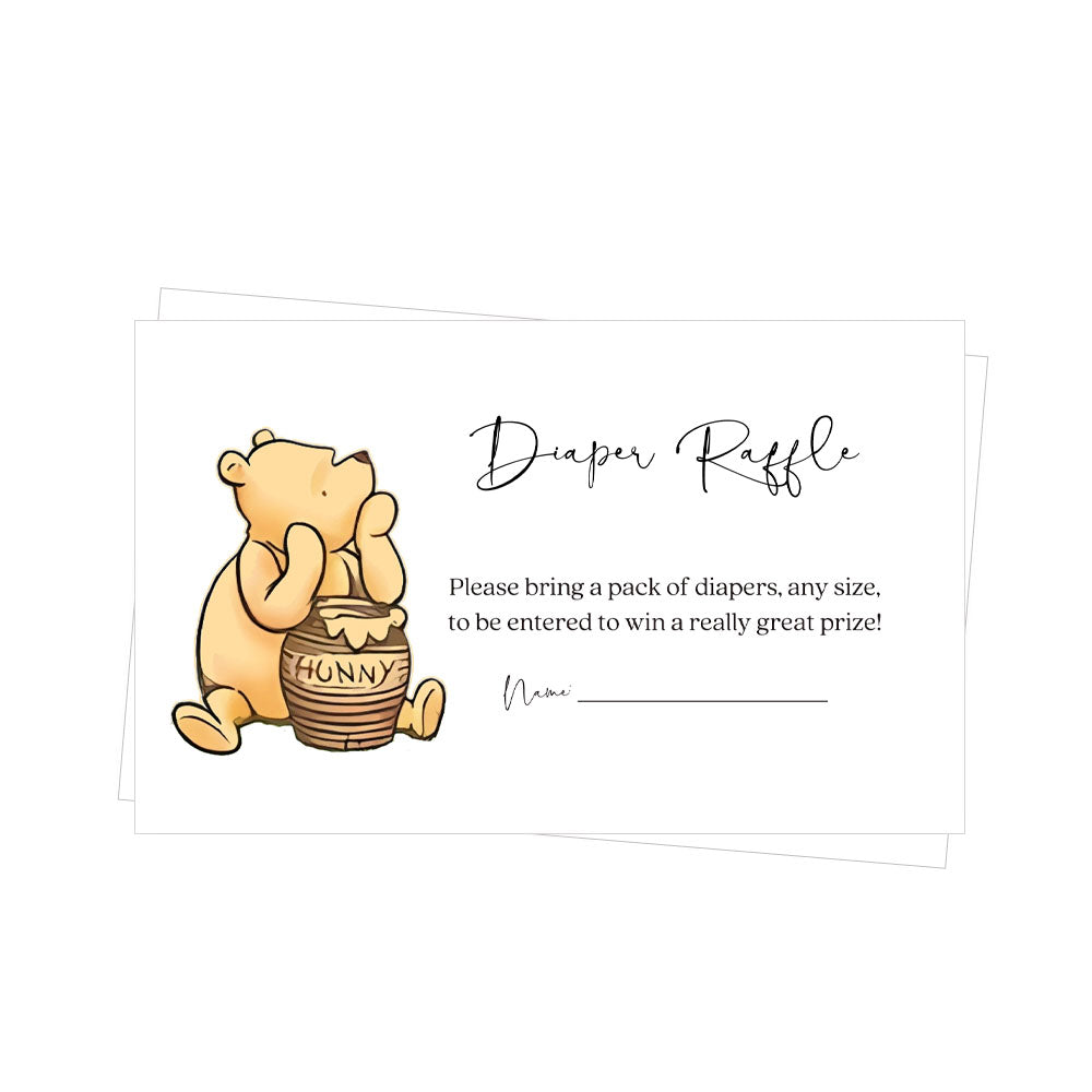 Simply Winnie Diaper Raffle insert