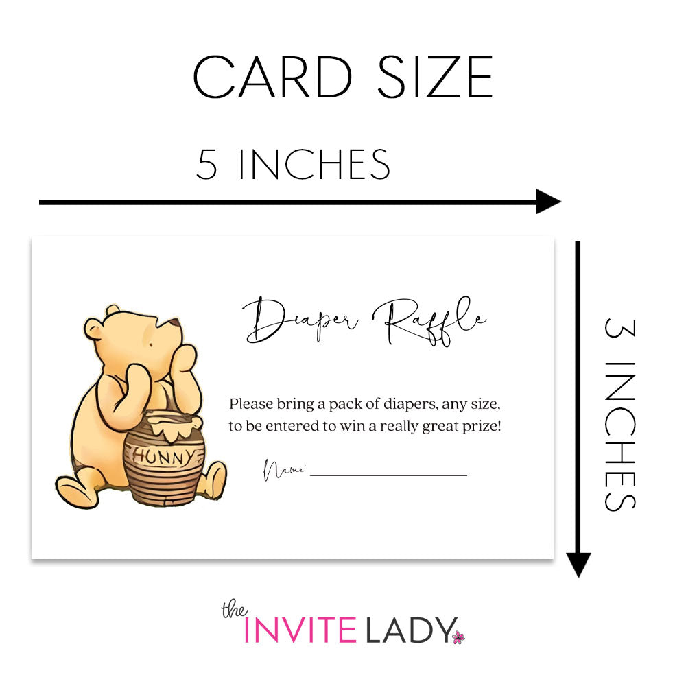Simply Winnie Diaper Raffle insert