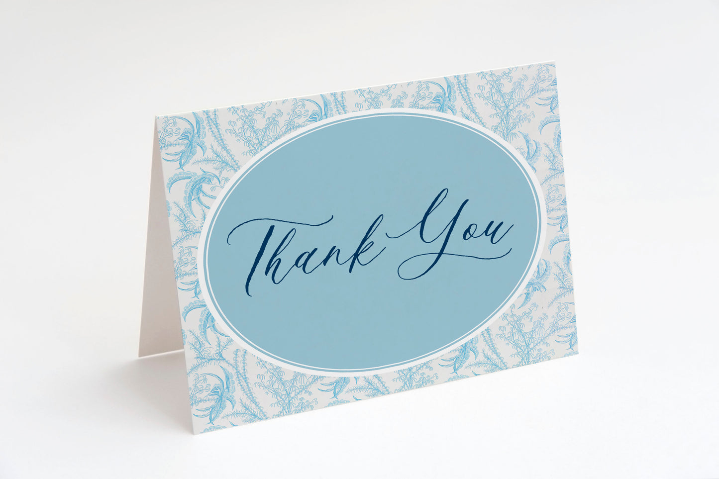Something Blue Thank You Card