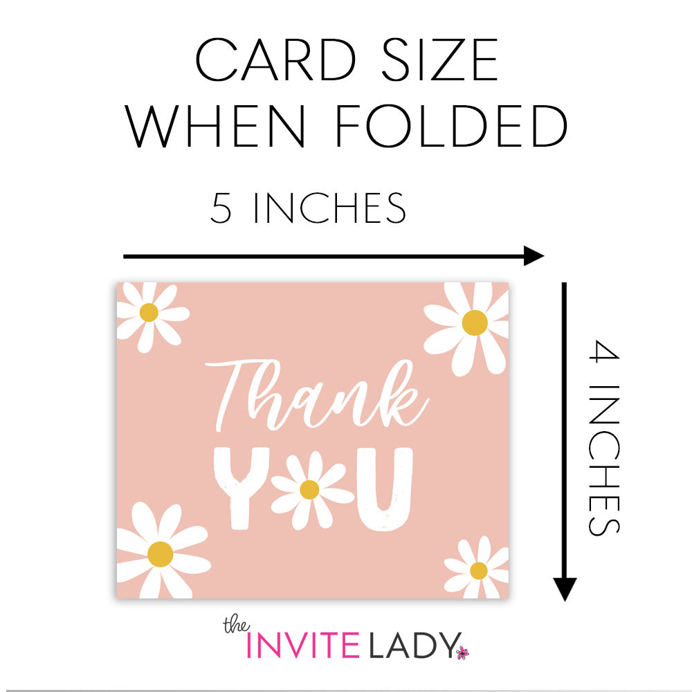 Daisy Corner Thank You Card