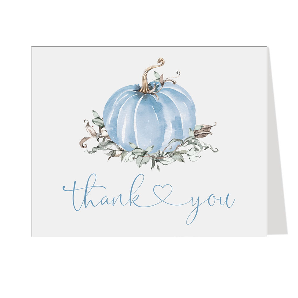 Painted Pumpkin Thank You Card