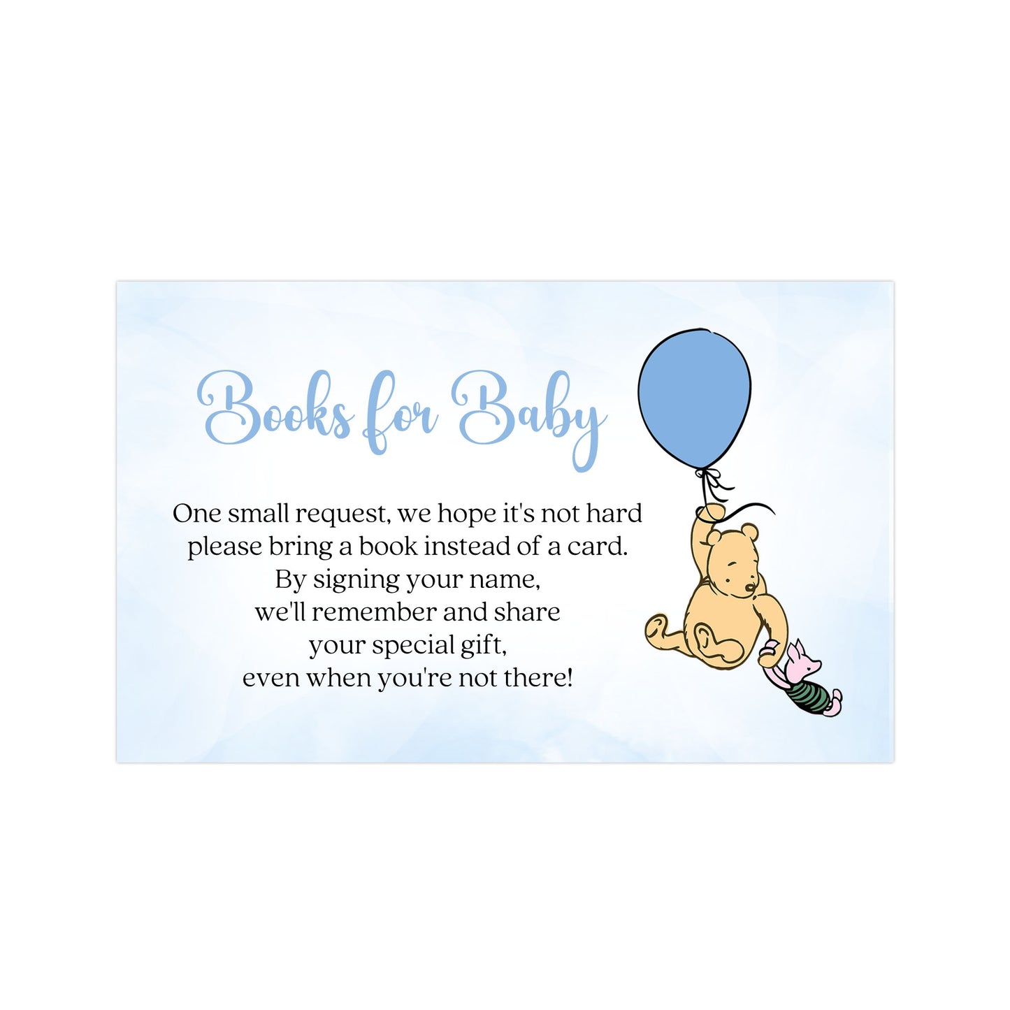 Winnie The Pooh Balloon Bring A Book