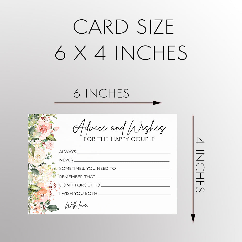 Floral Advice for the Happy Couple Card