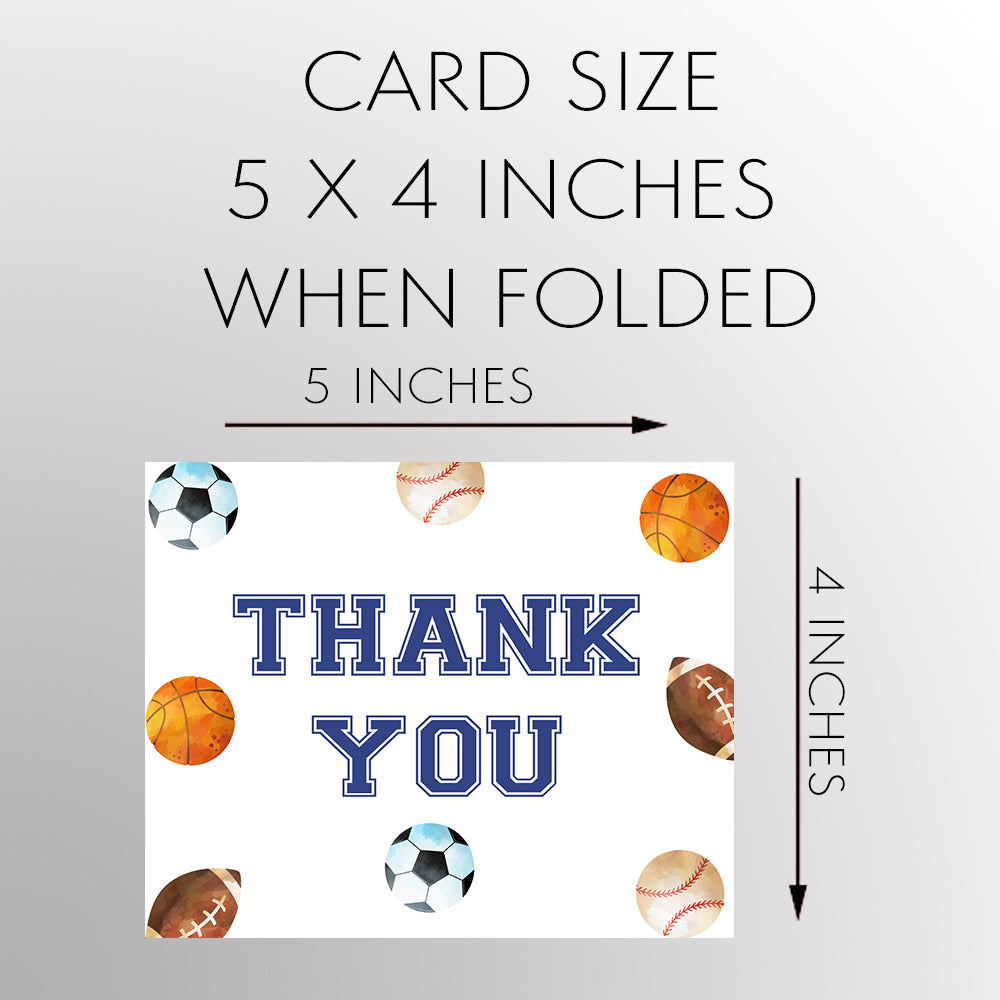 All Star Thank You Card