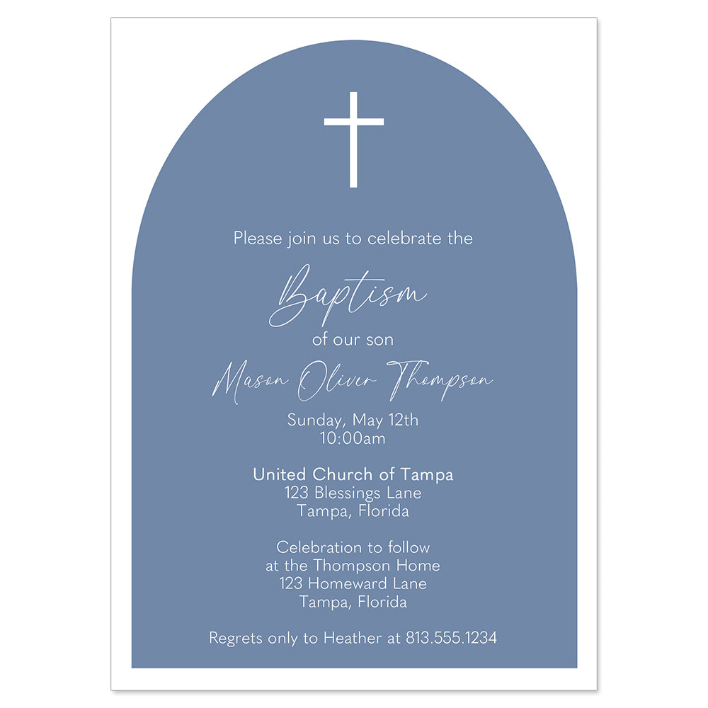 Arch Religious Invitation