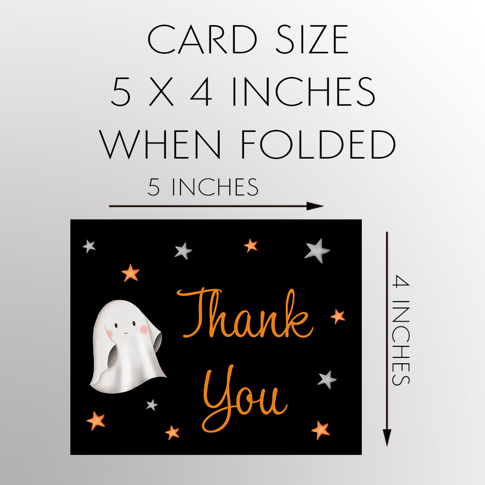 A Little Boo Thank You Card