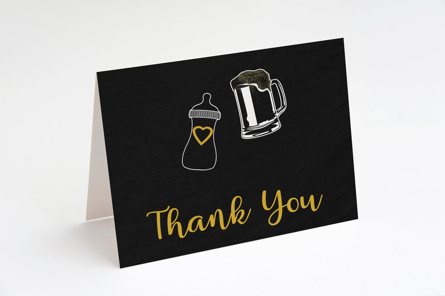 Baby Brewing Thank You Card