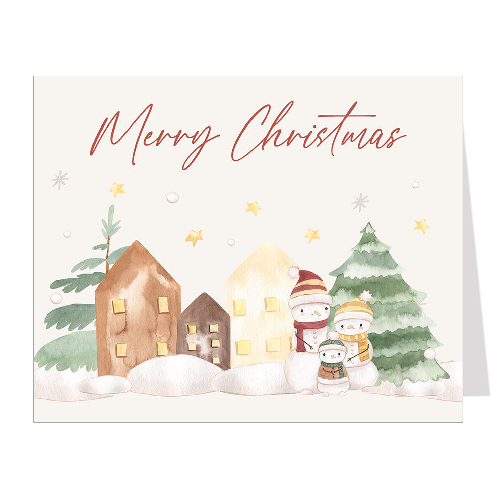 Watercolor Christmas Cards