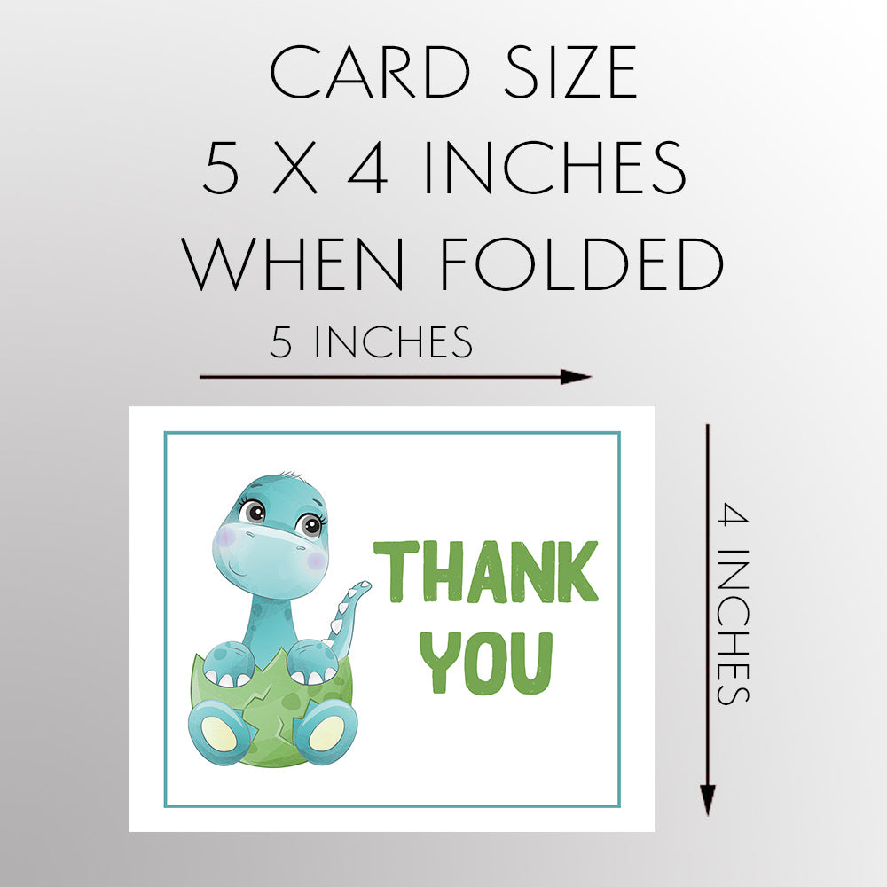 Dinosaur Egg Thank You Card