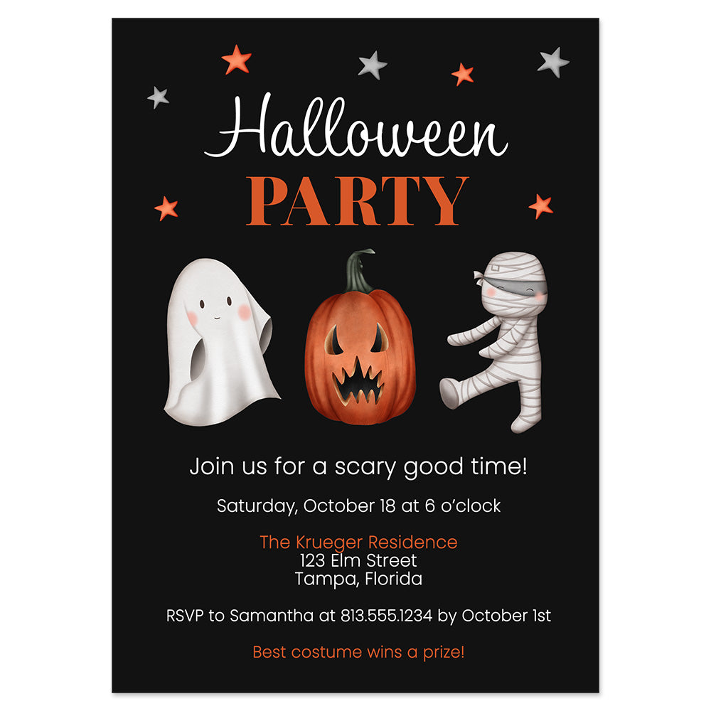 Halloween Party Invitation