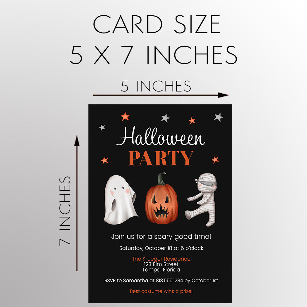 Halloween Party Invitation