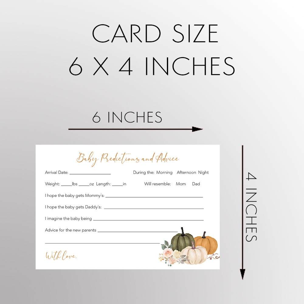 Pumpkin Baby Shower Predictions and Advice