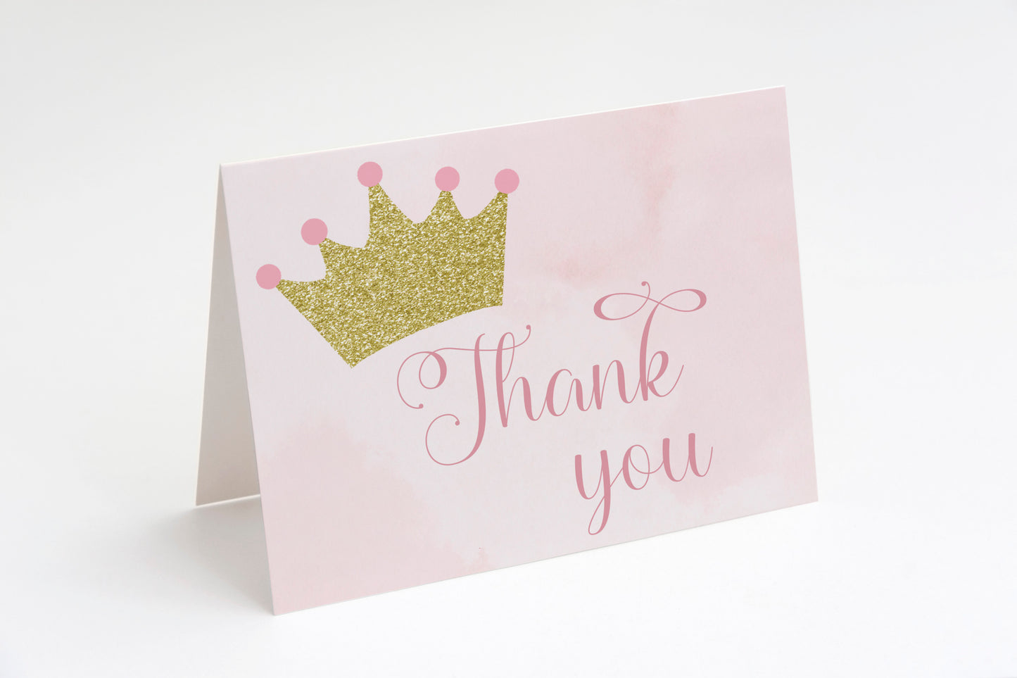 Princess Thank You Card