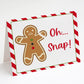 Gingerbread Man Christmas Cards