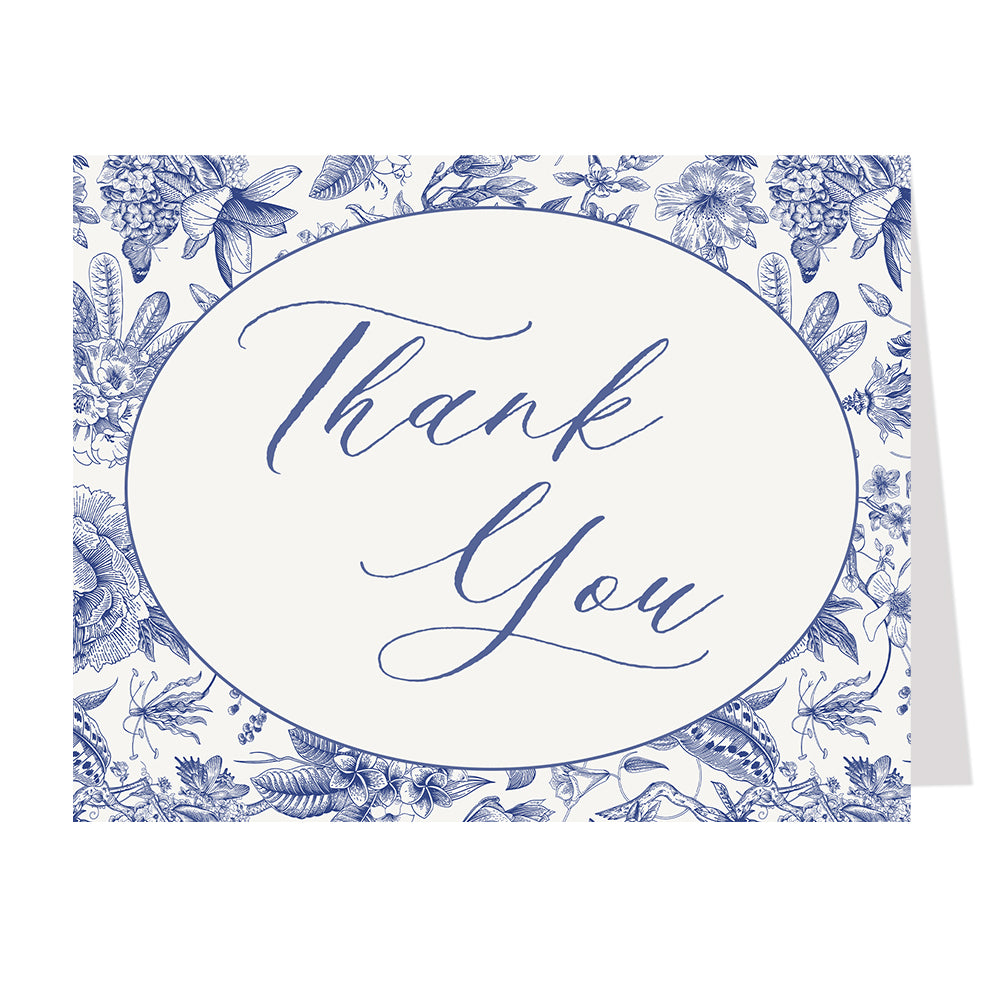 Something Blue Thank You Card