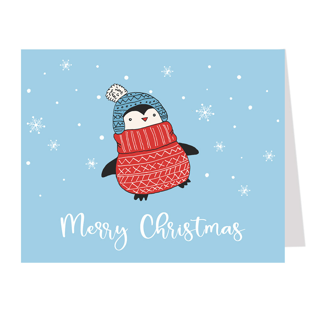 Waddles The Penguin Christmas Cards