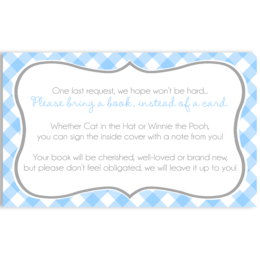 Baby-Q Bring a Book Insert