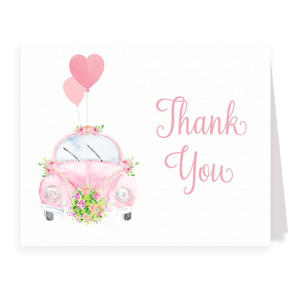 Drive By Bridal Shower Invitation