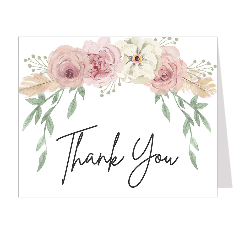 Baby Brunch Thank You Card