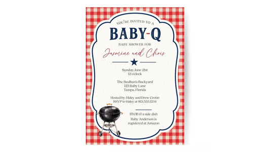 Custom Baby Shower Invitations Small Batch