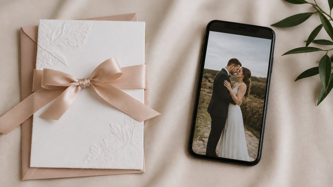 Physical vs Digital Invitations for Weddings