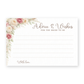 Western Bridal Advice Card