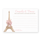 Paris Love Story Advice Card