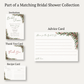 Winter Wonderland Bridal Shower Advice Cards