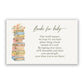 A New Chapter Bring a Book Insert Card