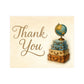 Adventure Awaits Thank You Cards - Travelling from Miss to Mrs.
