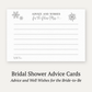 Snow in Love Advice Cards