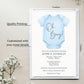 Oh Boy! Baby Shower Invitation
