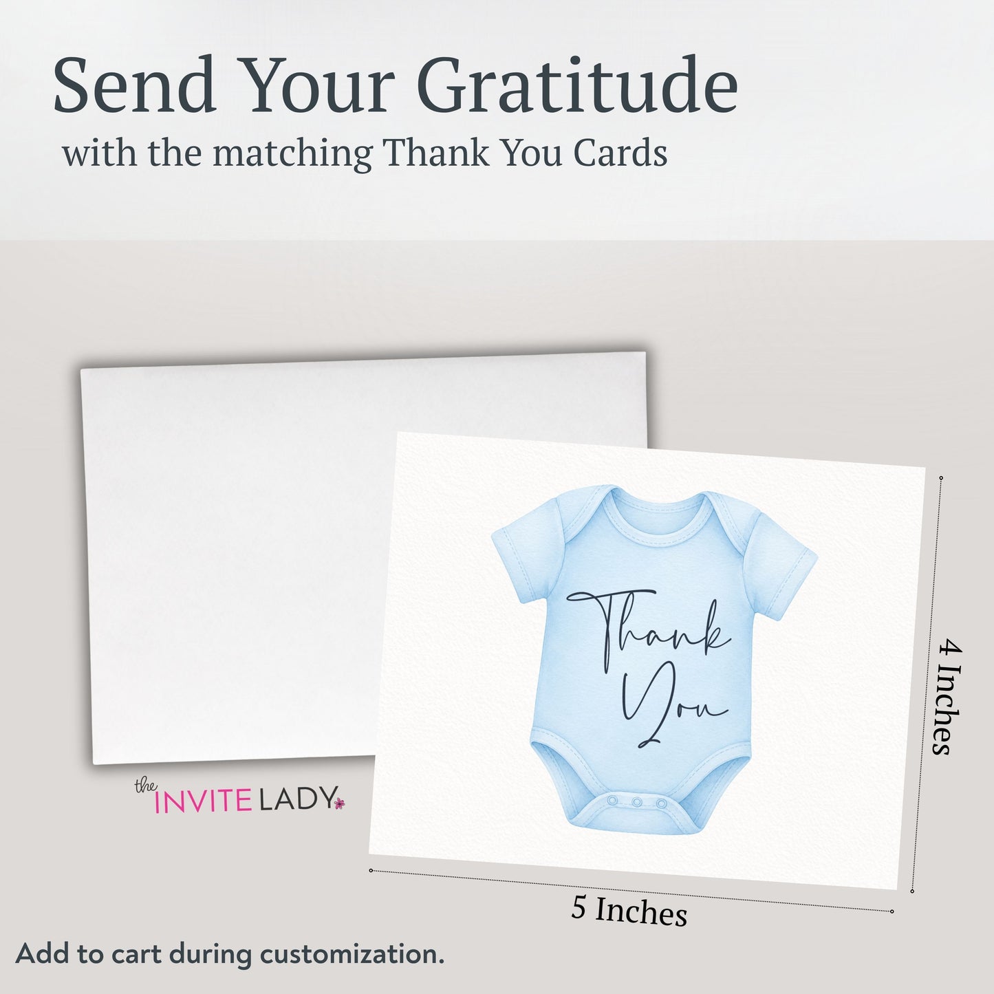 Oh Boy! Baby Shower Invitation