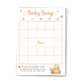 Autumn Winnie Bingo Card