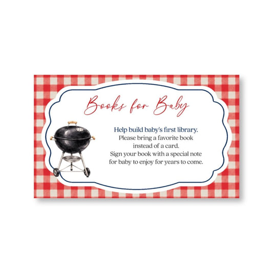 Baby Q Bring a Book Card