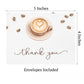A Baby Latte is Brewing Thank You Card