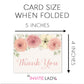 Baby Brunch Thank You Card