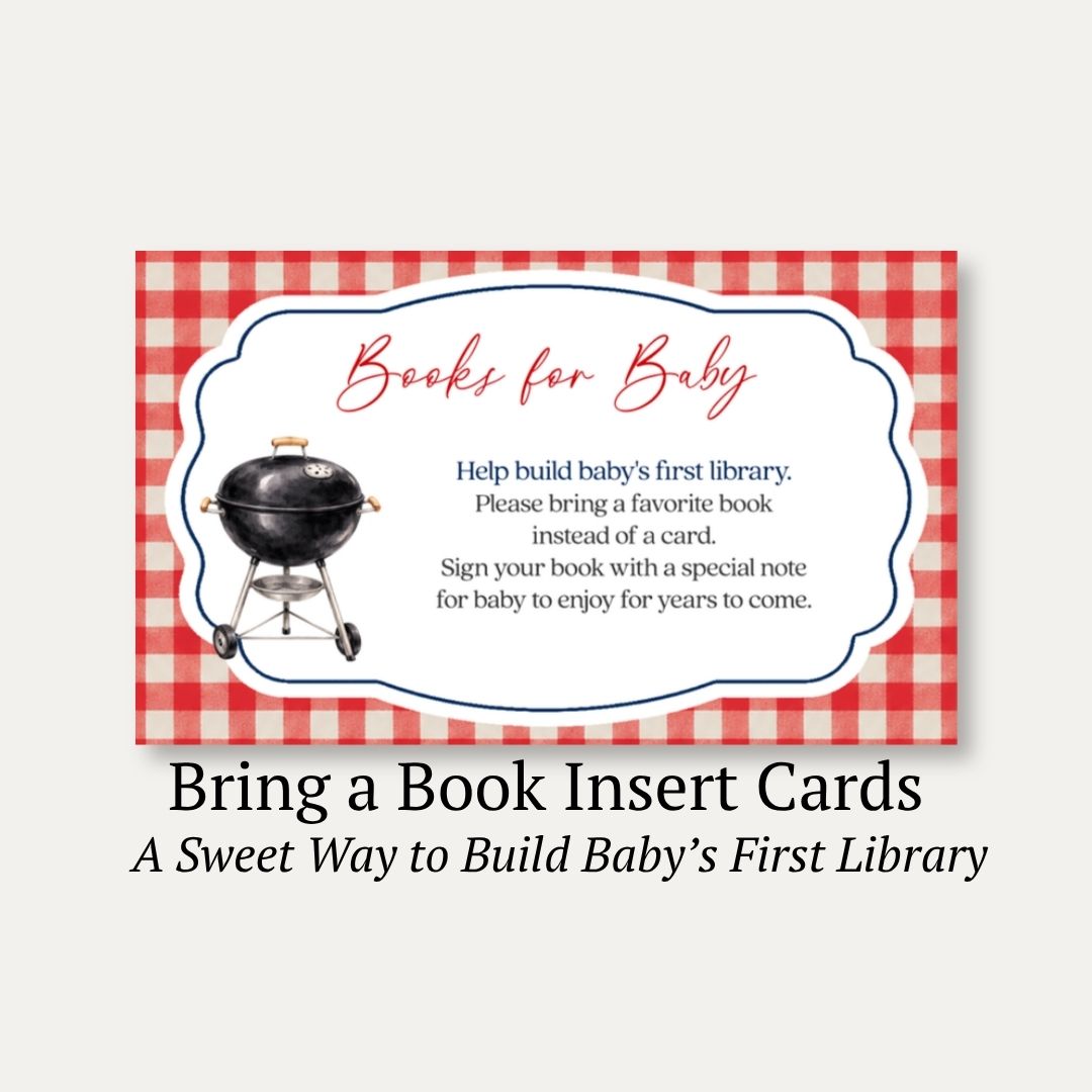 Baby Q Bring a Book Card